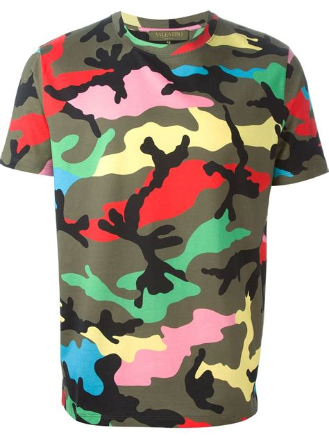 valentino camo t shirt replica